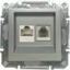 Slika DOUBLE RJ45 CAT.6 UTP + RJ11 NATURAL