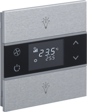 Picture of Rosa Metal Thermostat 1F Natural Status Icon