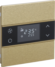Picture of Rosa Metal Thermostat 1F Gold Status No Icon