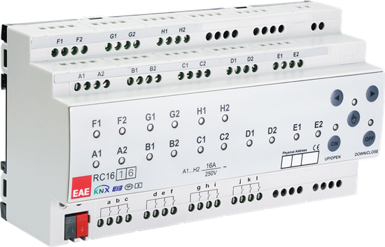 Slika KNX Room Control Unit 16ch, 16 Input Fancoil, Switch, Blind actuator