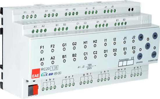 Slika KNX Room Control Unit 20ch, 18Input, Fancoil, Switch, Blind actuator