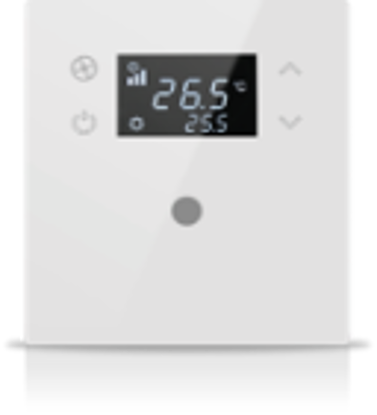 Slika MONA 1 BUTTON THERMOSTAT WHITE