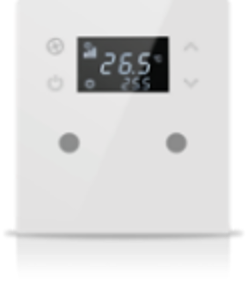 Slika MONA 2 BUTTON THERMOSTAT WHITE