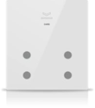 Picture of MONA 4 BUTTON CARD HOLDER WHITE