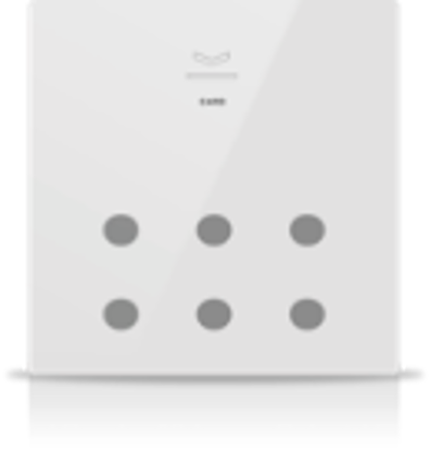 Slika MONA 6 BUTTON CARD HOLDER WHITE