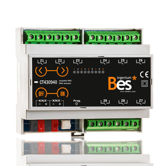 Slika On/Off actuator - 9 outputs 16A - DIN format - Manual control