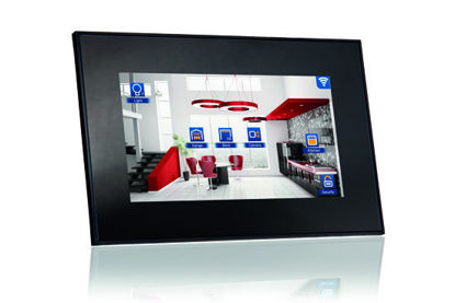 Picture of VIIP-10E-10,4" KNX touch Screen + WiFi + 1xRJ45 + SIP - Black