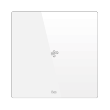 Slika Square thermostat - Temperature and humidity sensor - Basic white