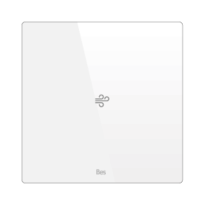 Slika Square thermostat - Temperature and humidity sensor - Basic white