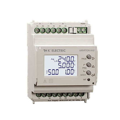 Slika Network analyzer KRYPTON H20 with S0 and RS485 (Modbus RTU) DIN rail mounting