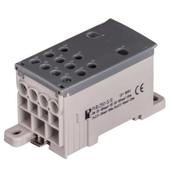 Picture of Distribution block, PVB 250-3 / 8