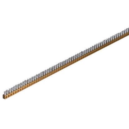 Slika brass terminal bar for 63A 6 x 8,0 x 1000