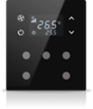 Slika MONA 5 BUTTON THERMOSTAT BLACK