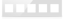 Slika MONA  FRAME EUROPEAN QUINTUPLETS WHITE