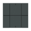 Slika iSwitch - 6 Button Anthracite Matt Plastic